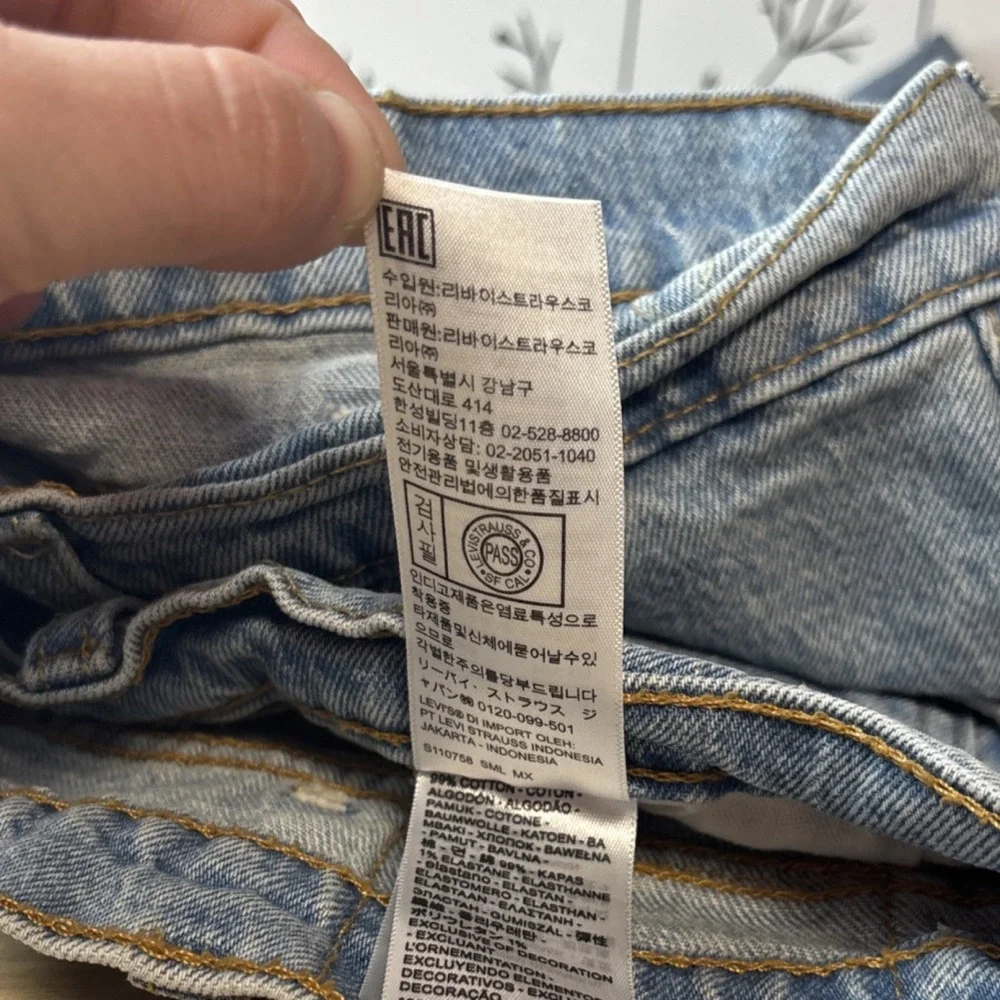Men's Levi's Light Blue Denim 38x30 Straight Regular Fit 500 Series